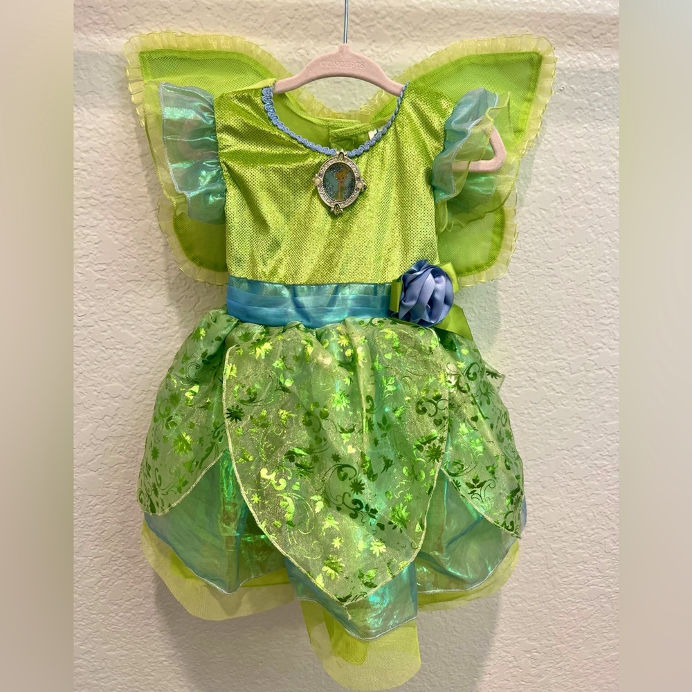 Tinker Bell Dress/Onesie Costume 18-24 months